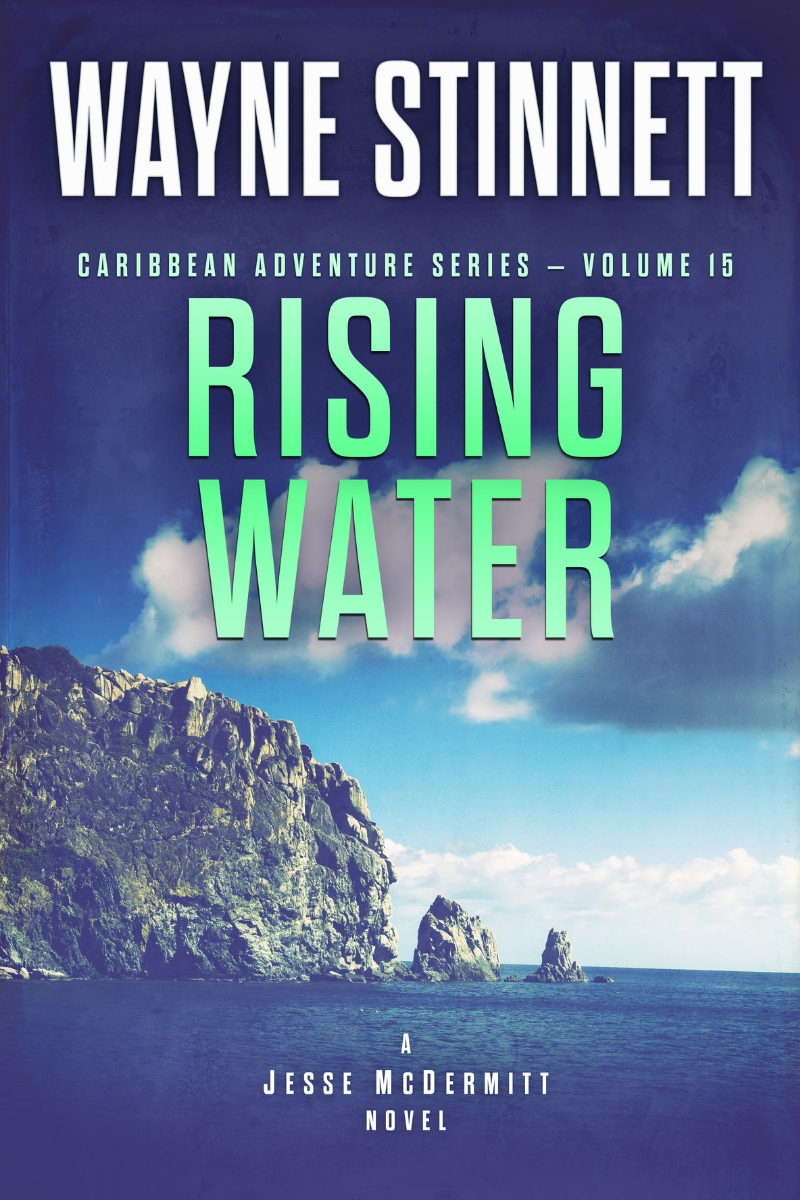 The cover of Wayne Stinnett's novel, Rising Water