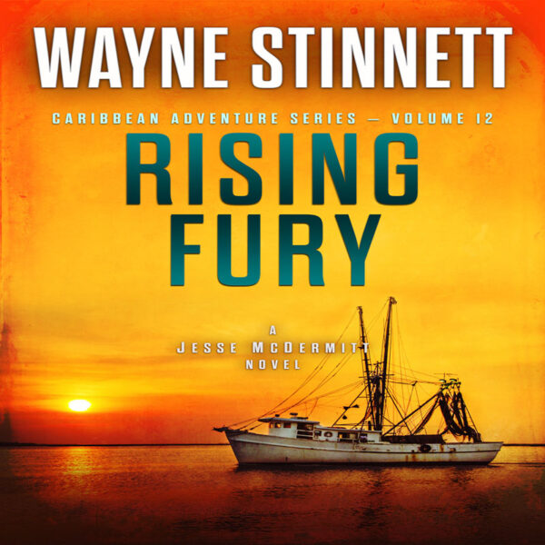Book cover of Rising Fury by Wayne Stinnett